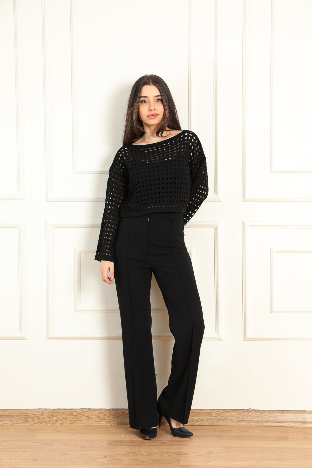 MPL Woman Perforated Knit Crop Top - Evere