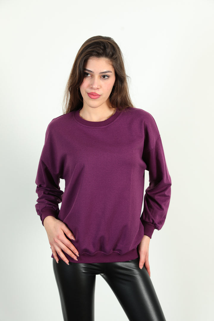 MPL Woman Oversize 2 Yarn Sweatshirt 103by250011 - Macerata