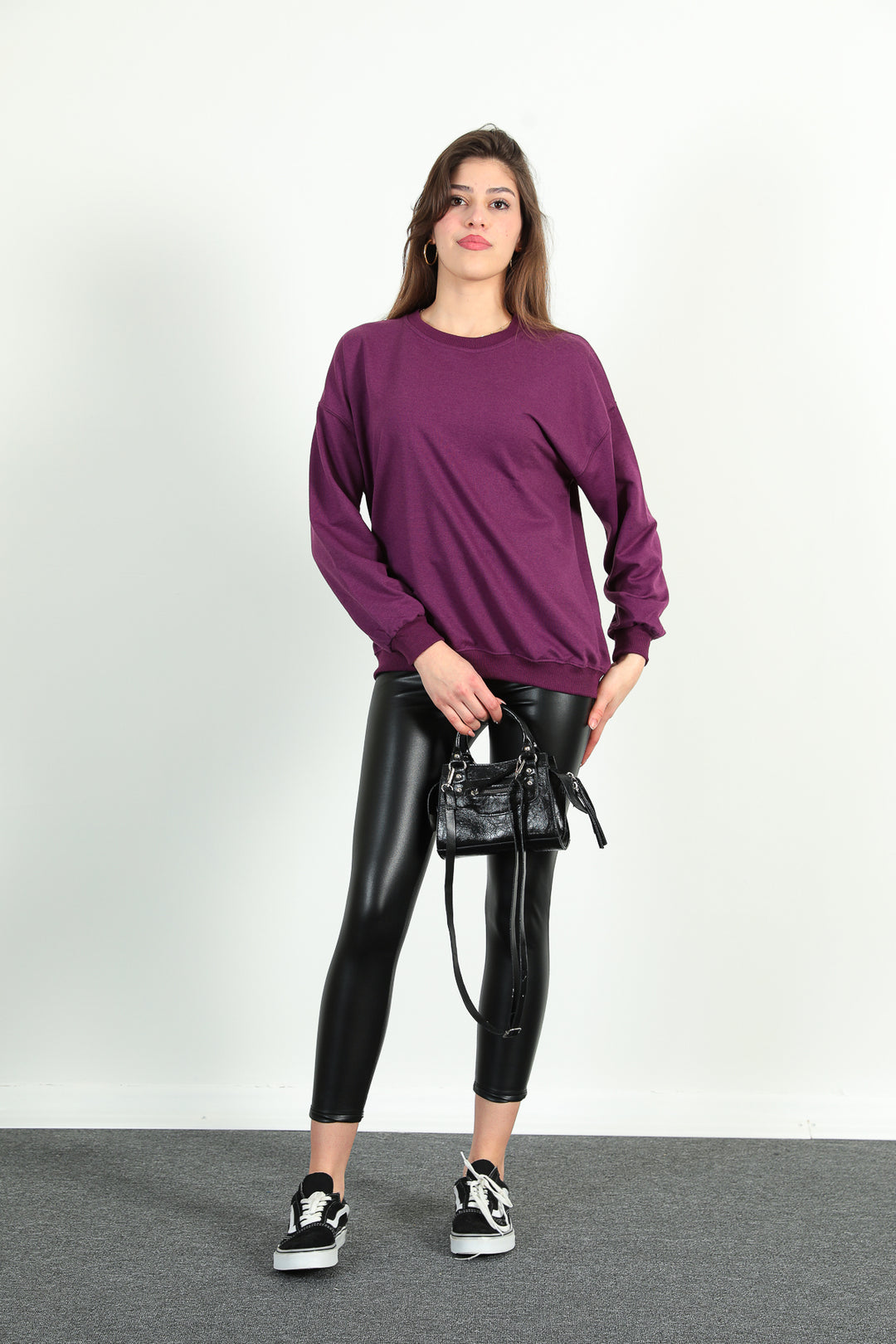 MPL Woman Oversize 2 Yarn Sweatshirt 103by250011 - Macerata