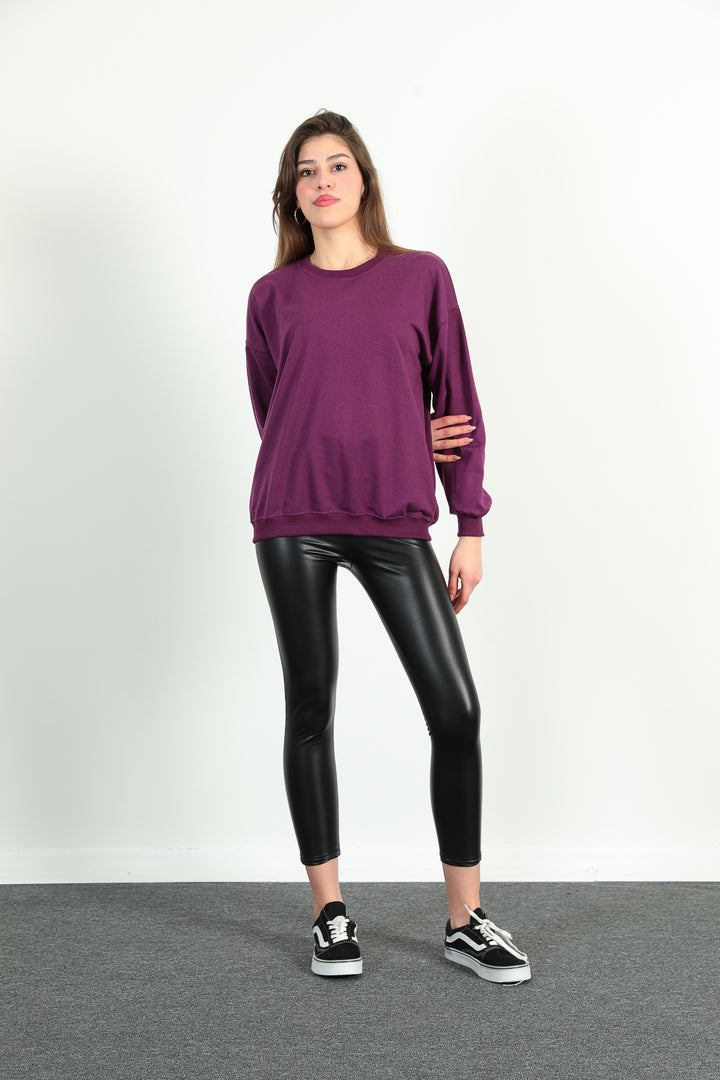 MPL Woman Oversize 2 Yarn Sweatshirt 103by250011 - Macerata