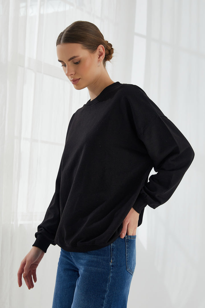 MPL Woman Oversize 2 Yarn Sweatshirt 103by250011 - Lynnwood