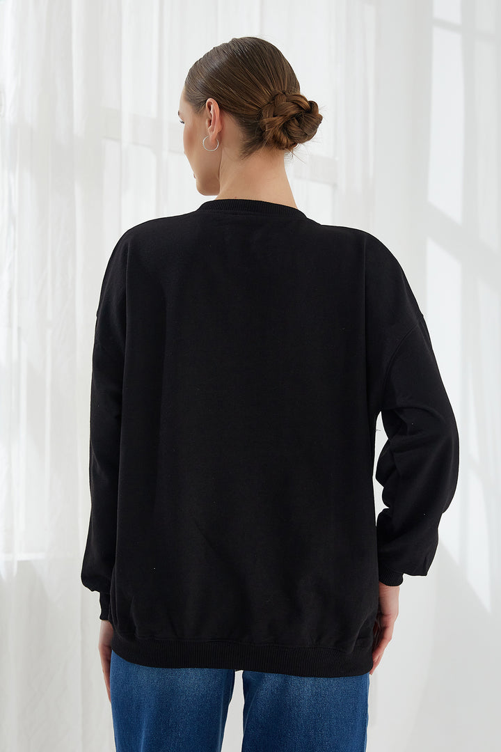 MPL Woman Oversize 2 Yarn Sweatshirt 103by250011 - Lynnwood