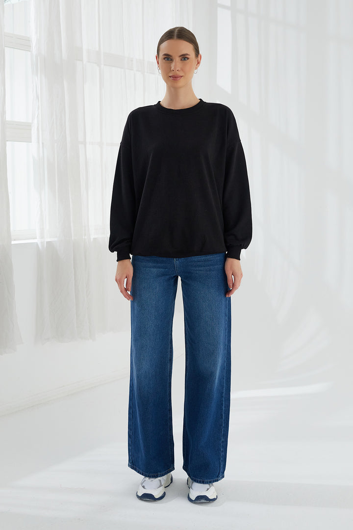 MPL Woman Oversize 2 Yarn Sweatshirt 103by250011 - Lynnwood