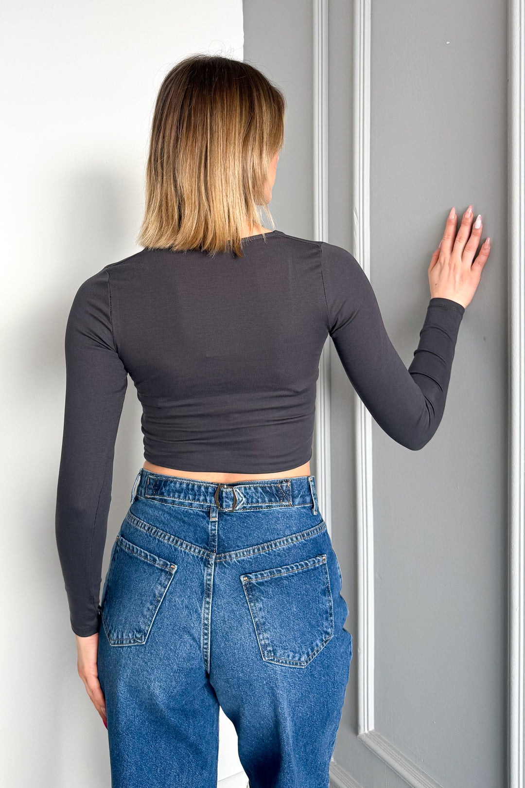 MPL Woman Square Neck Long Sleeve Blouse 21650 - Torrevieja