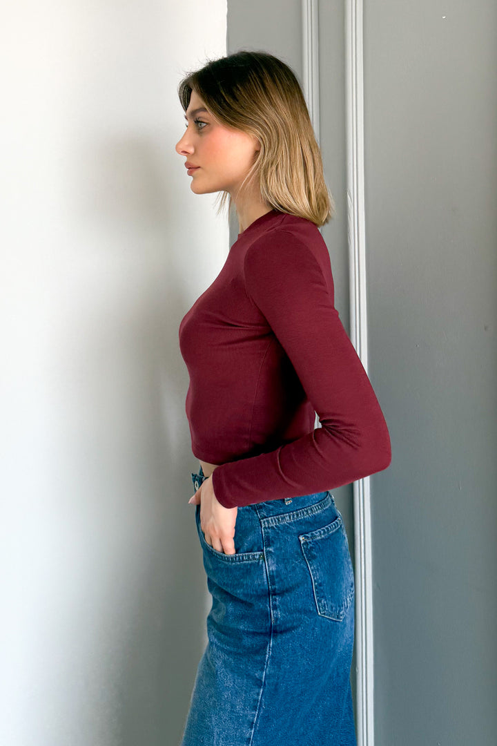 MPL Woman Long Sleeve Bicycle Neck Blouse 21651 - Holland