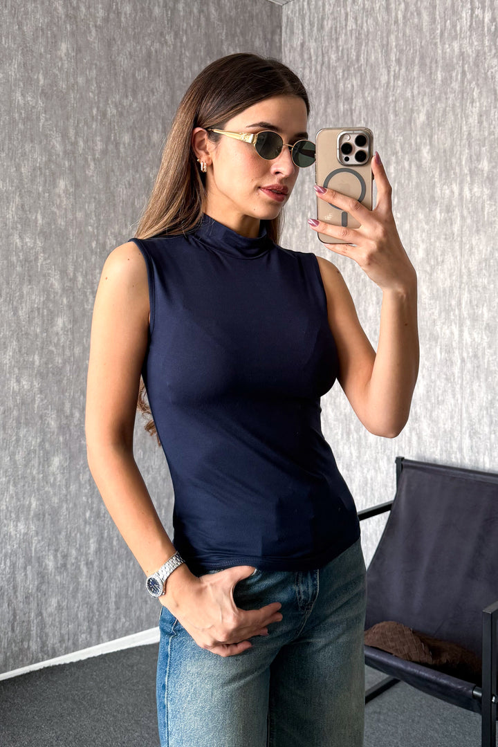 MPL Women's Sleeveless Half Fisherman Blouse 21757 - Croydon