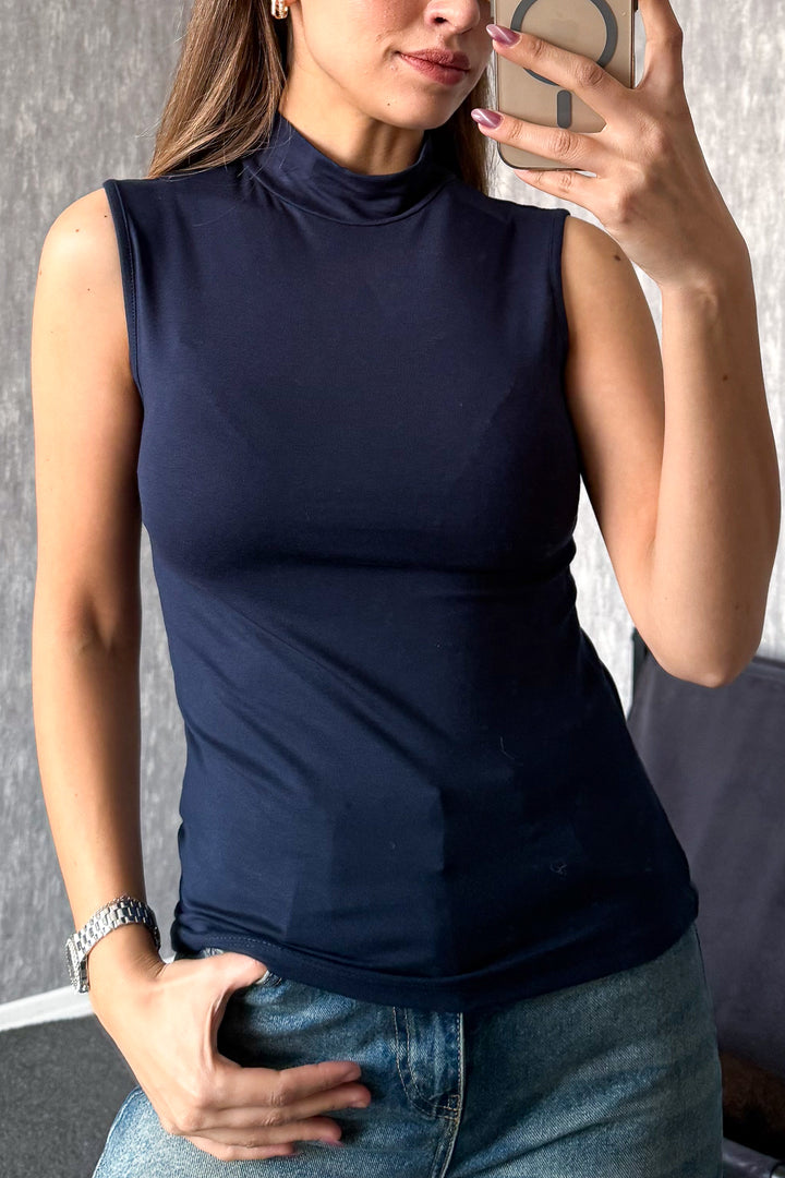 MPL Women's Sleeveless Half Fisherman Blouse 21757 - Croydon