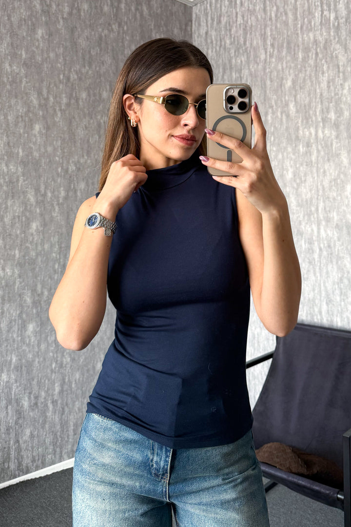 MPL Women's Sleeveless Half Fisherman Blouse 21757 - Croydon