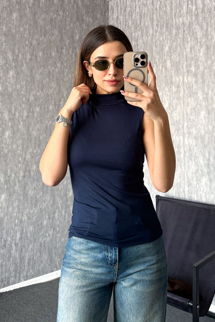 MPL Women's Sleeveless Half Fisherman Blouse 21757 - Croydon