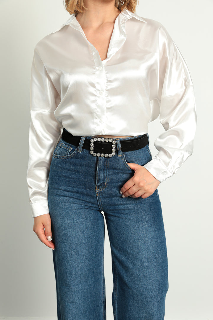 MPL Woman Satin Shirt 3985 - New Braunfels