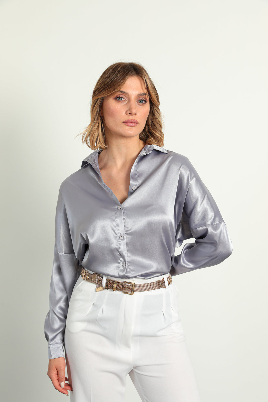 MPL Woman Satin Shirt 3985 - Wattrelos