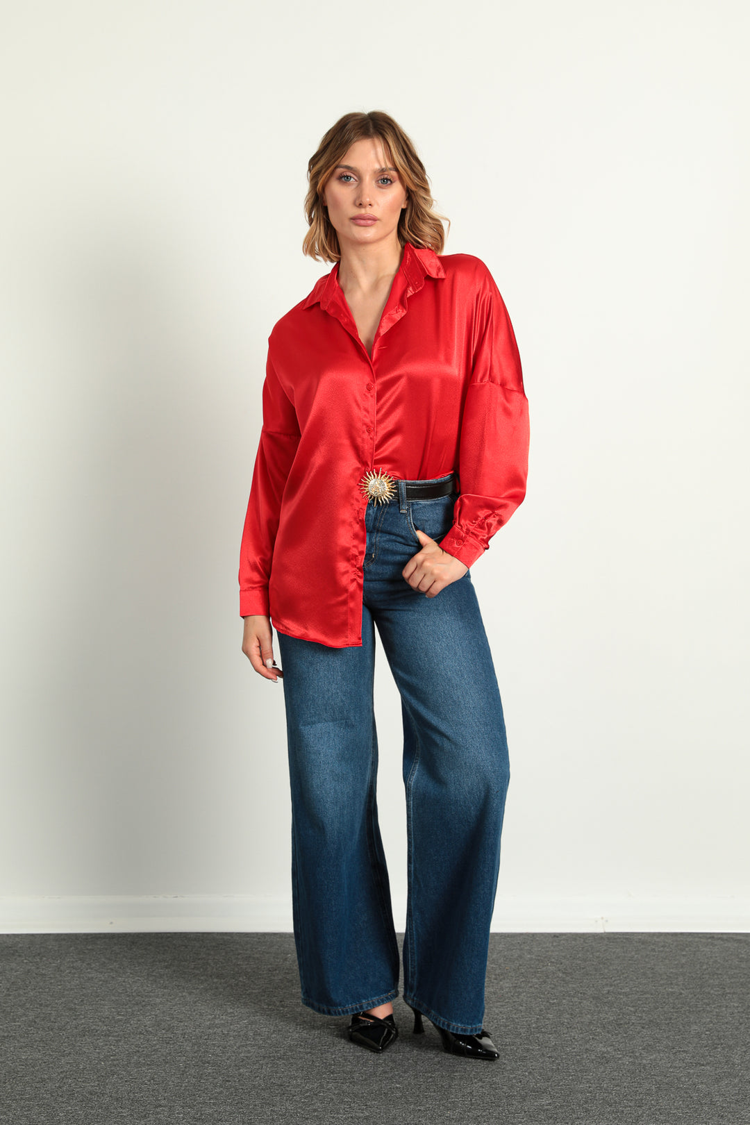 MPL Woman Satin Shirt 3985 - Lörrach