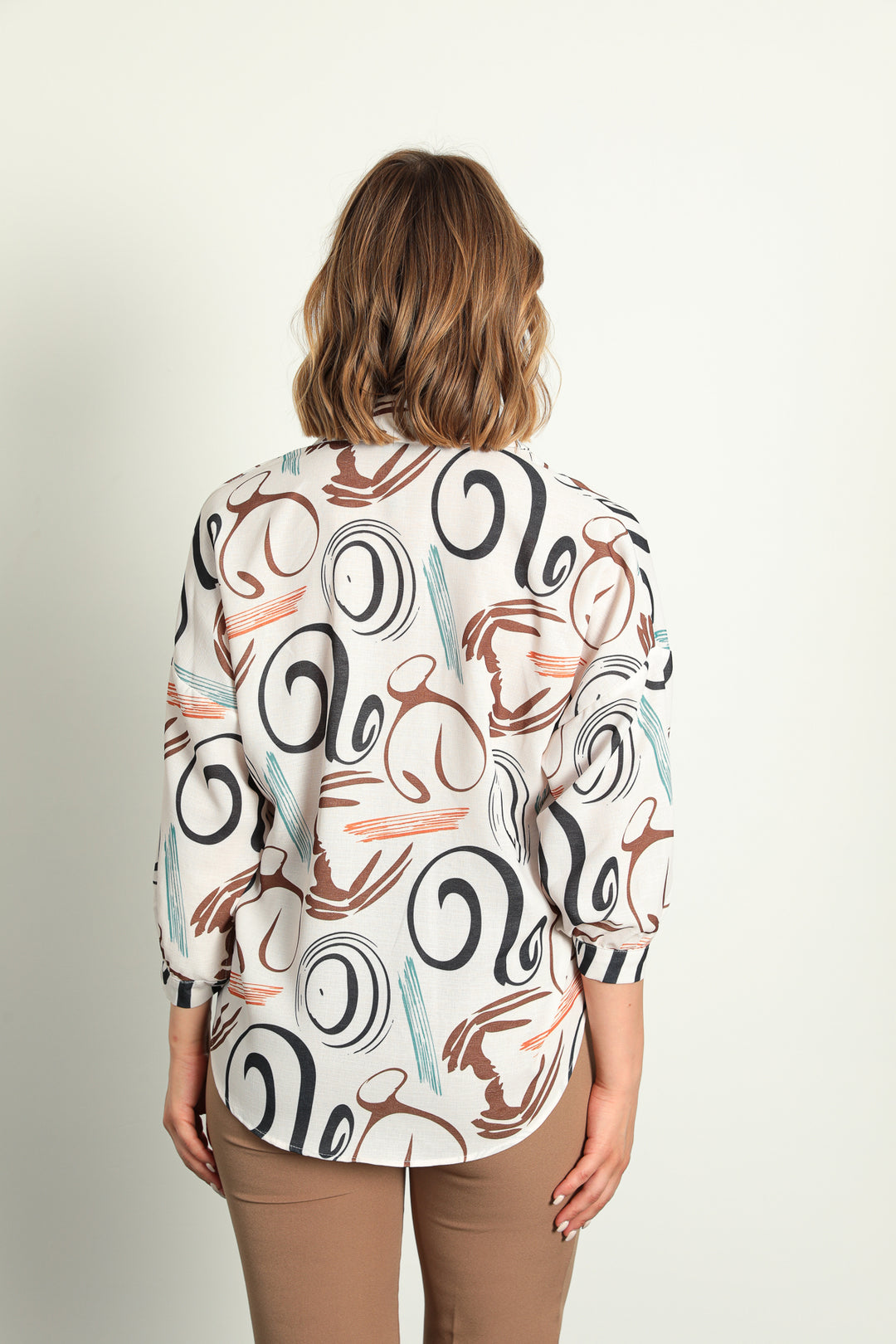 MPL Woman Patterned Shirt 20250 - San Bartolomé