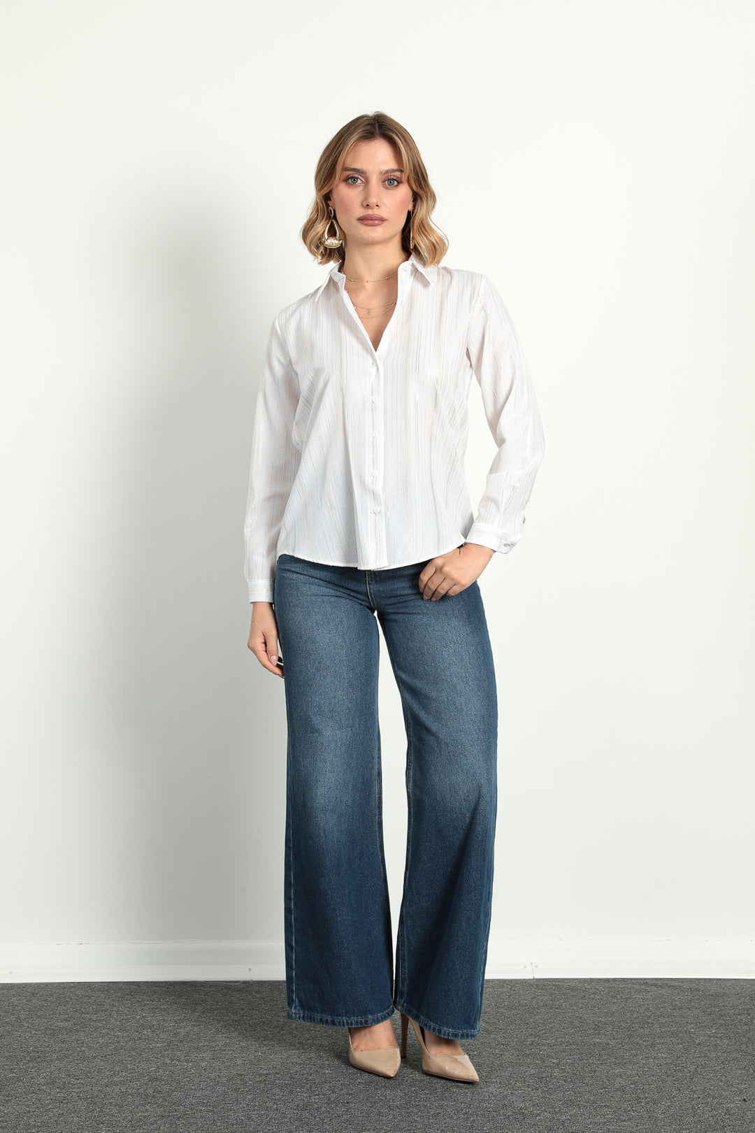 MPL Woman Striped Shirt 20253 - Colomiers