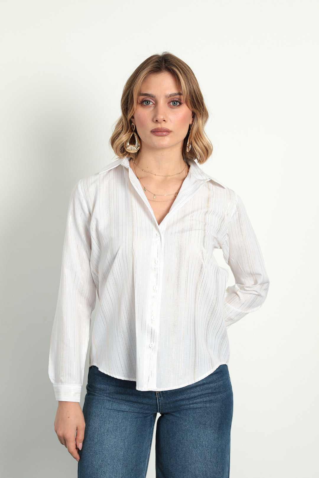MPL Woman Striped Shirt 20253 - Colomiers