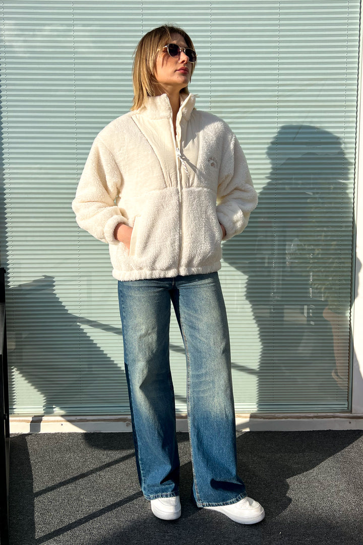 MPL Women's Plush Zippered Jacket 5194 - Los Angeles