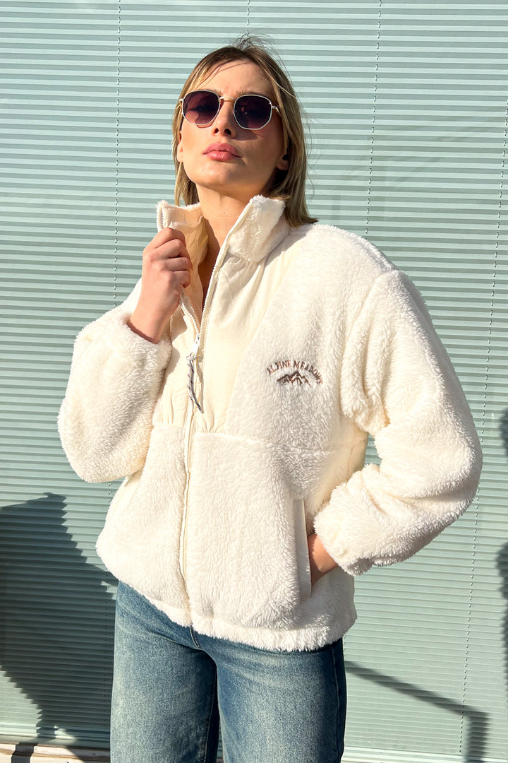 MPL Women's Plush Zippered Jacket 5194 - Los Angeles