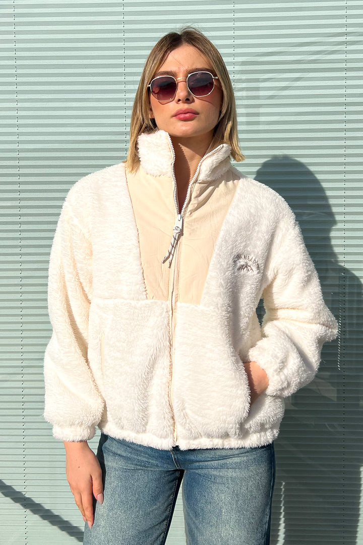 MPL Women Plush Zippered Jacket 5194 - Bolton
