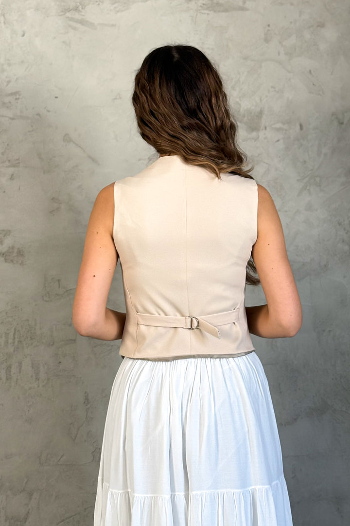 MPL Woman's Back Belted Vest 6796 - Richmond