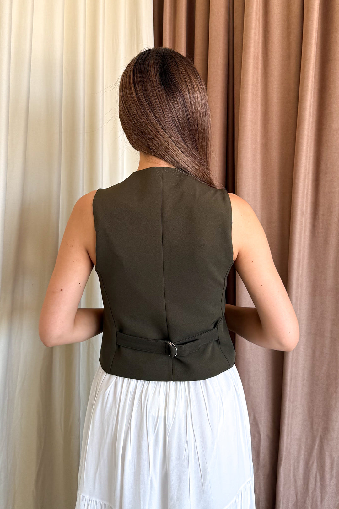 MPL Woman's Back Belted Vest 6796 - Lage