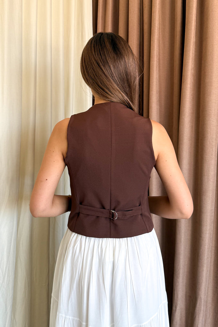 MPL Woman's Back Belted Vest 6796 - Pontevedra