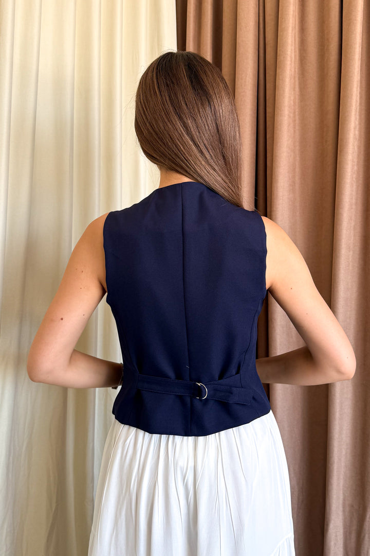 MPL Woman's Back Belted Vest 6796 - Rioverde