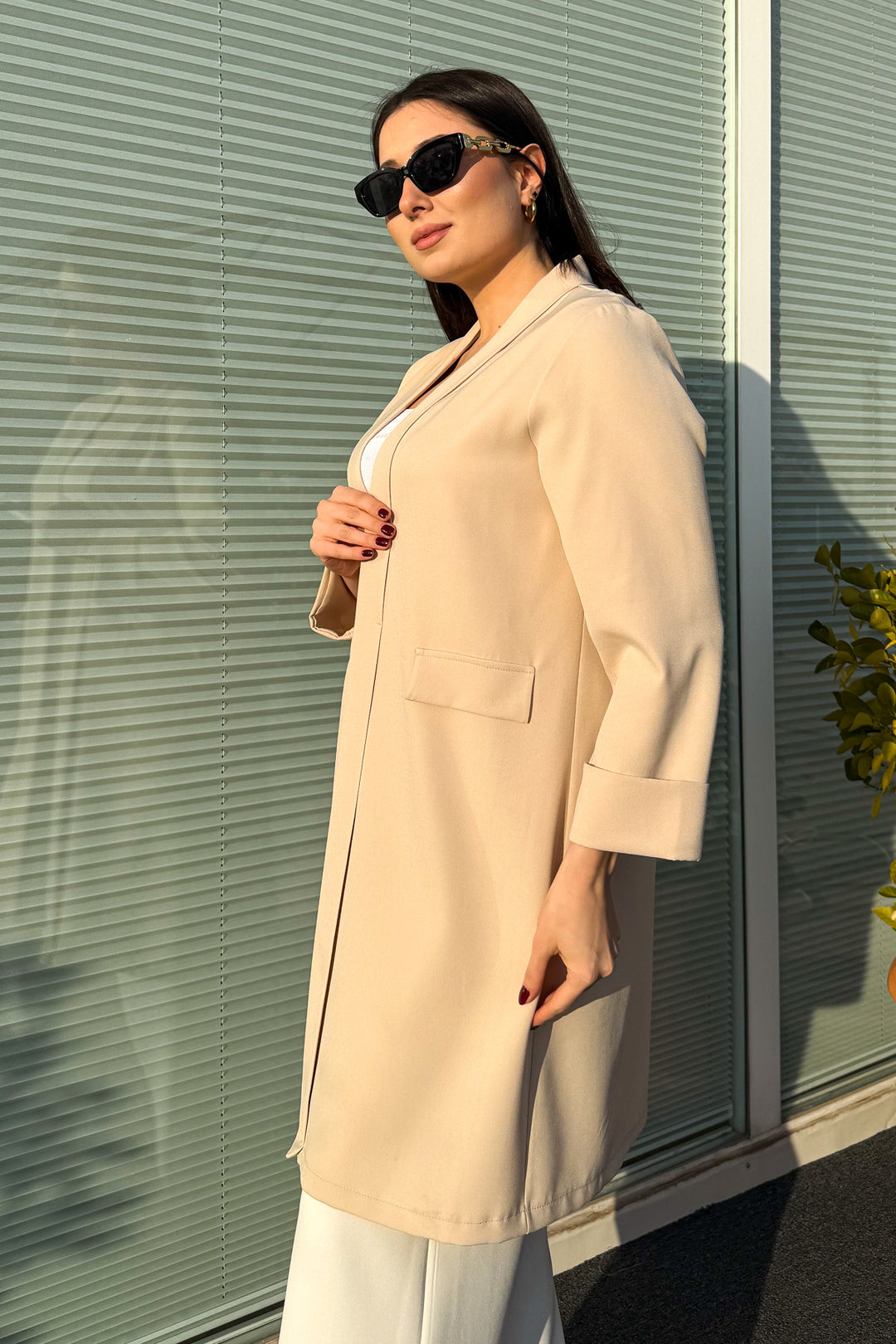 MPL Women's Plus Size Long Jacket 2335 - Roncaglia