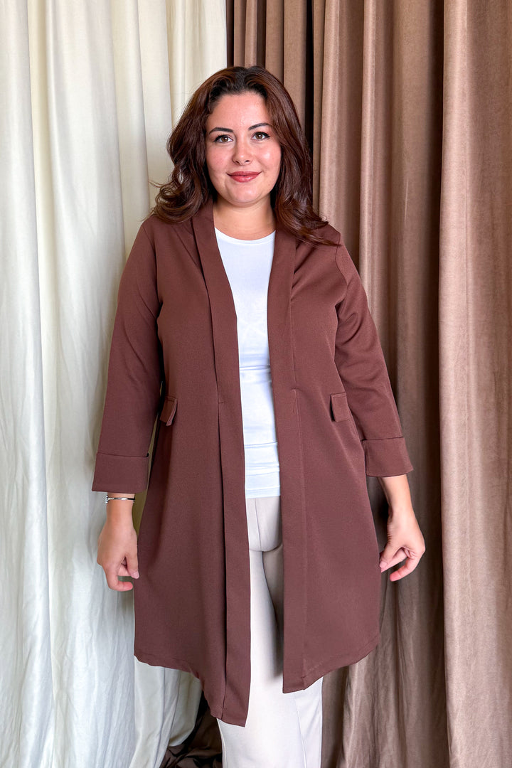 MPL Women's Plus Size Long Jacket 2335 - Billerica