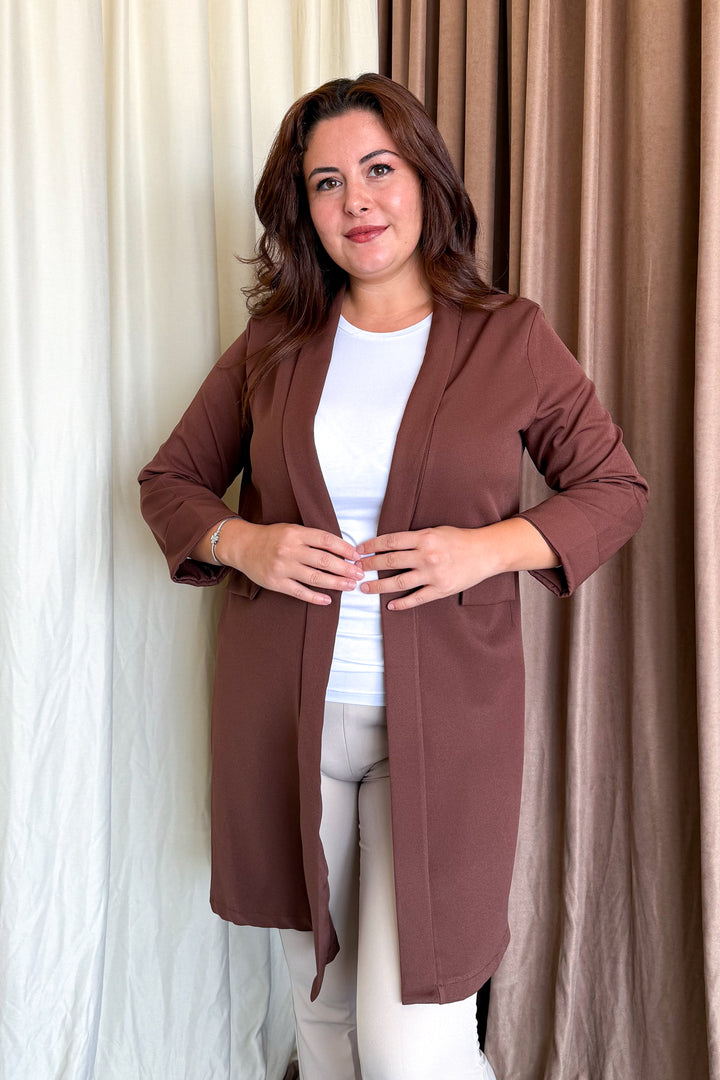 MPL Women's Plus Size Long Jacket 2335 - Billerica
