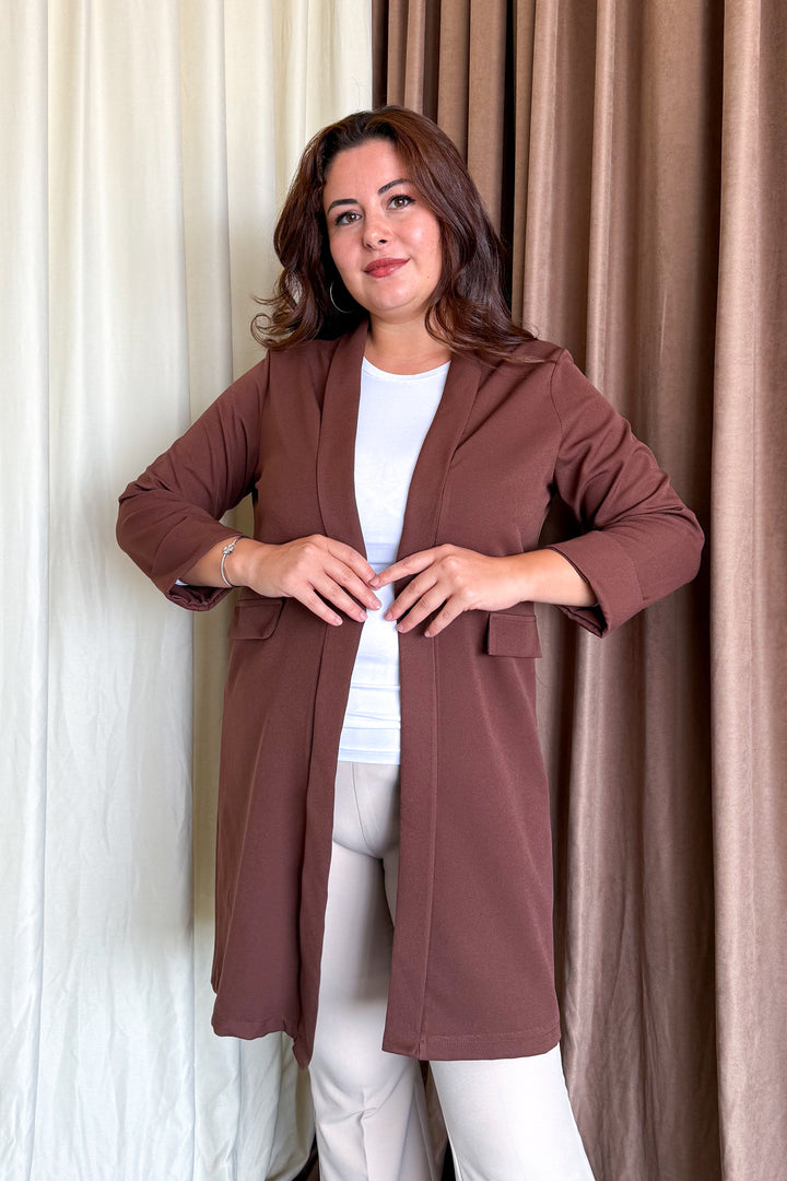 MPL Women's Plus Size Long Jacket 2335 - Billerica