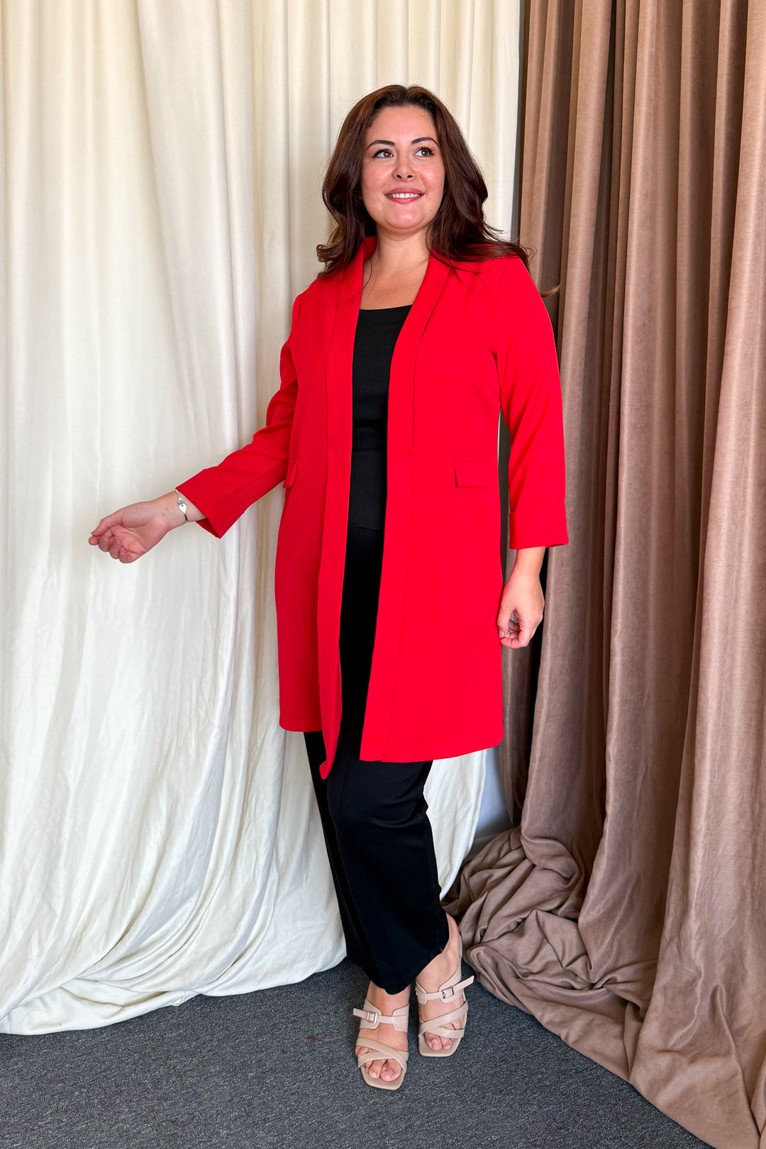 MPL Women's Plus Size Long Jacket 2335 - Delano