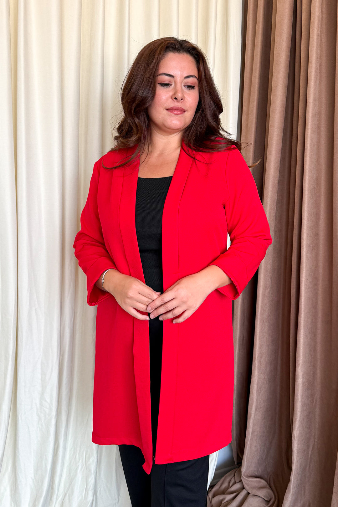 MPL Women's Plus Size Long Jacket 2335 - Delano