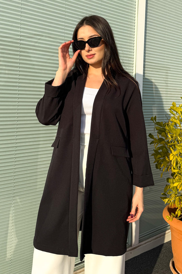 MPL Women's Plus Size Long Jacket 2335 - Chieri