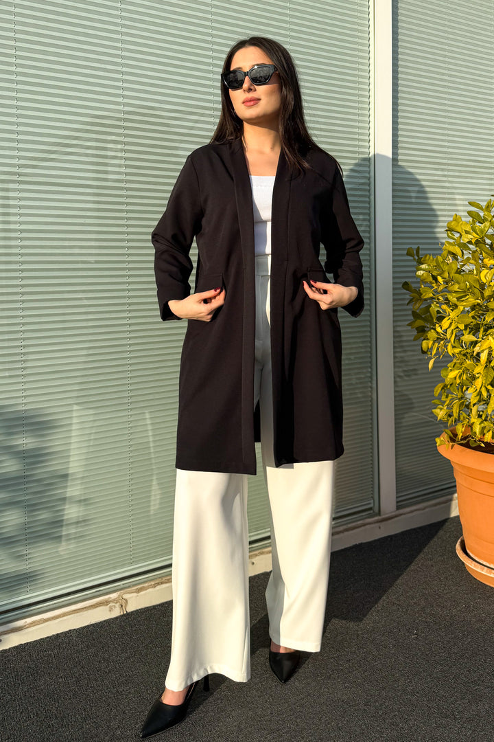 MPL Women's Plus Size Long Jacket 2335 - Chieri