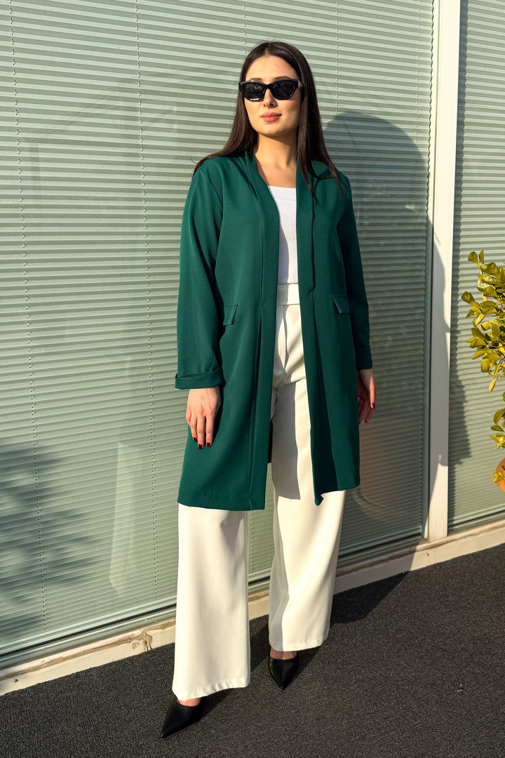 MPL Women's Plus Size Long Jacket 2335 - Inca