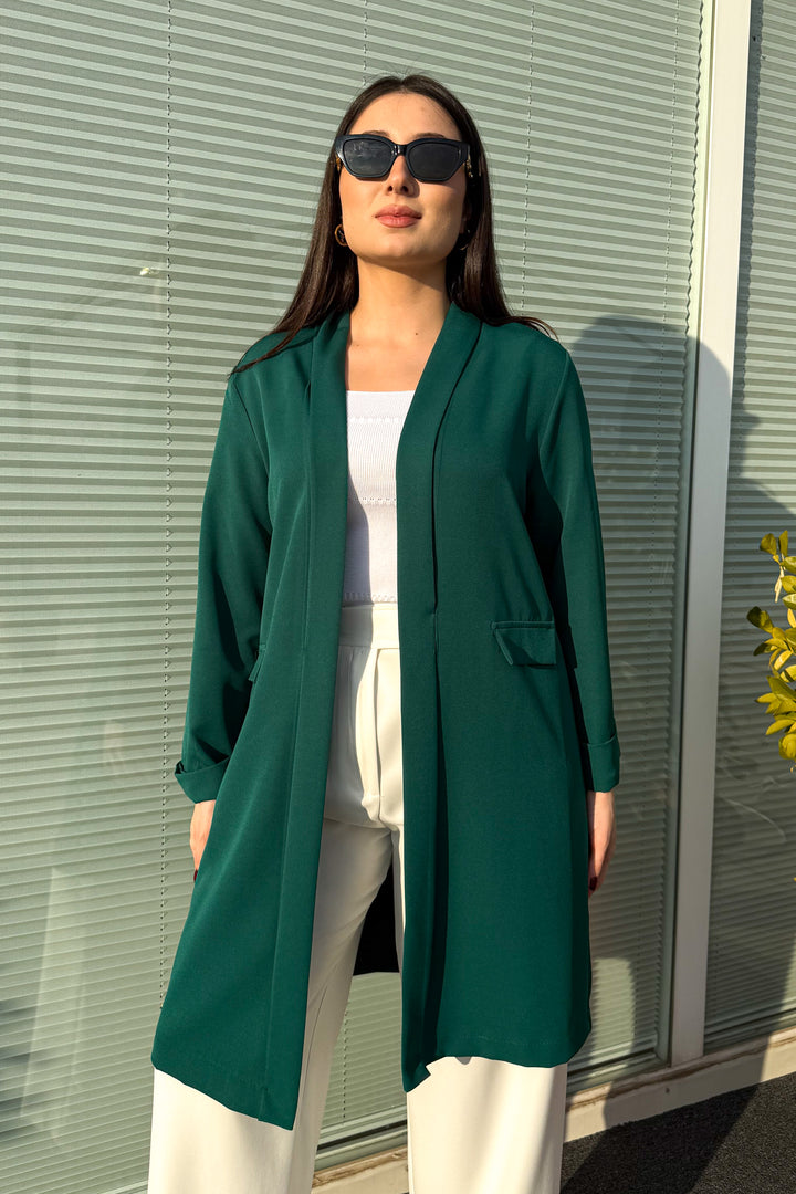 MPL Women's Plus Size Long Jacket 2335 - Inca
