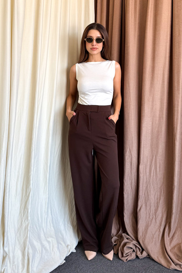 MPL Woman Striped Palazzo Pants 2995 - Elyria