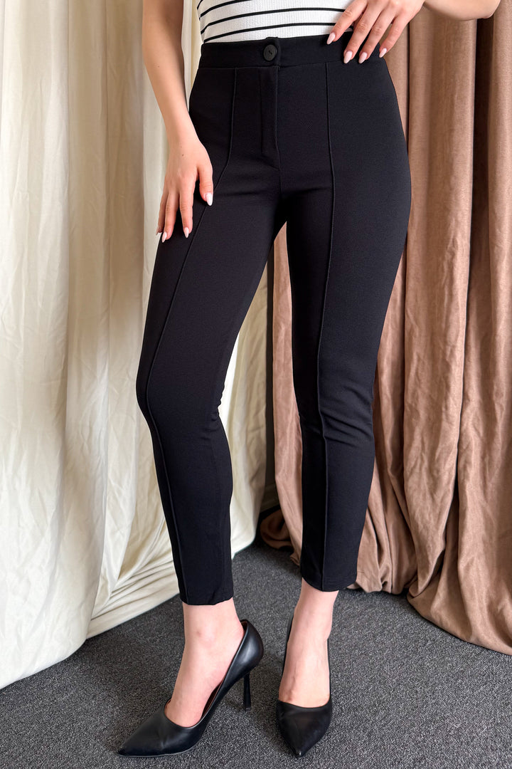 MPL Woman Crepe Carrot Leg Pants 3857 - Toledo