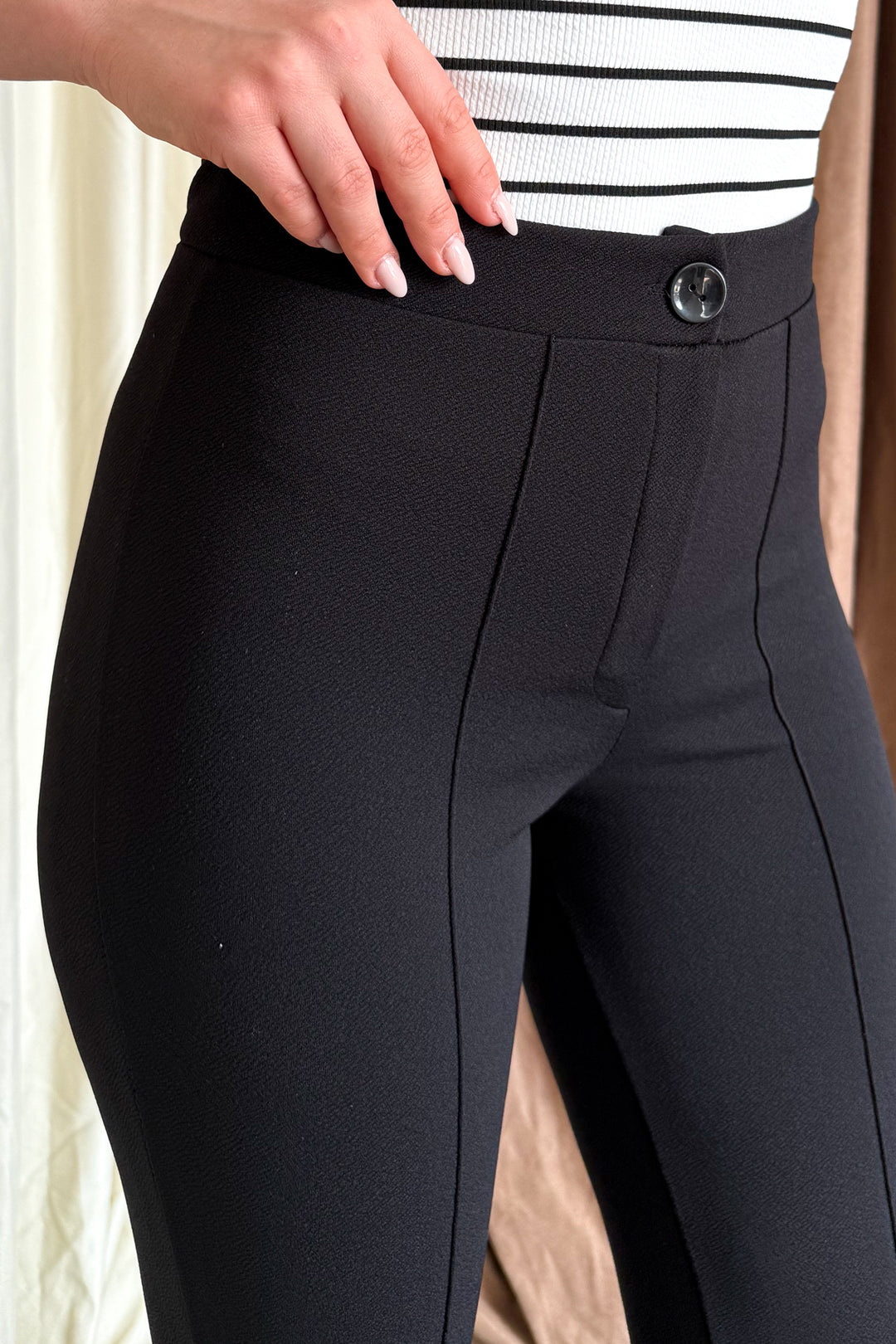 MPL Woman Crepe Carrot Leg Pants 3857 - Toledo