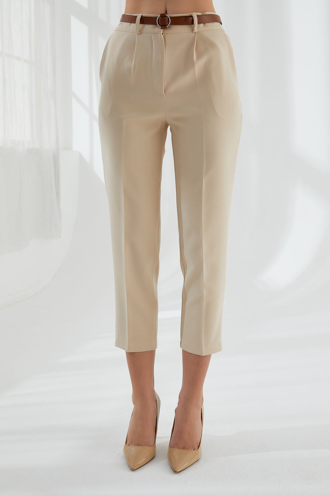 MPL Woman Slim Fit High Waist Pants 4577 - Manacor