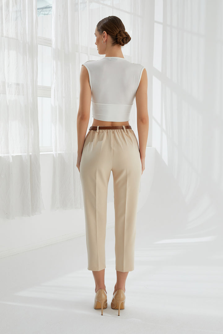 MPL Woman Slim Fit High Waist Pants 4577 - Manacor