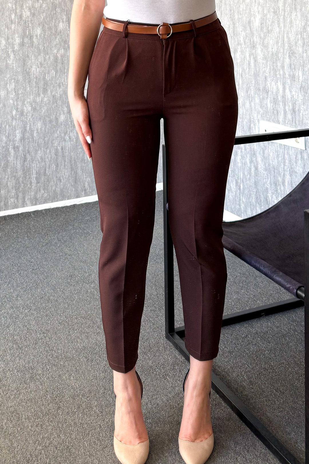 MPL Woman Slim Fit High Waist Pants 4577 - Modugno