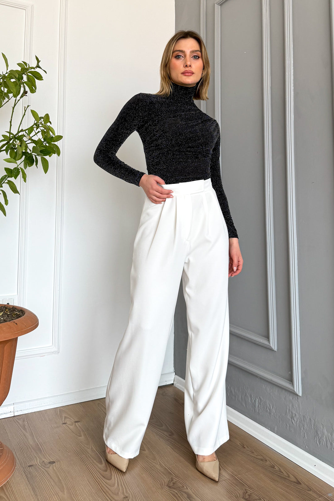 MPL Woman Palazzo Pants 6655 - Chiapa de Corzo