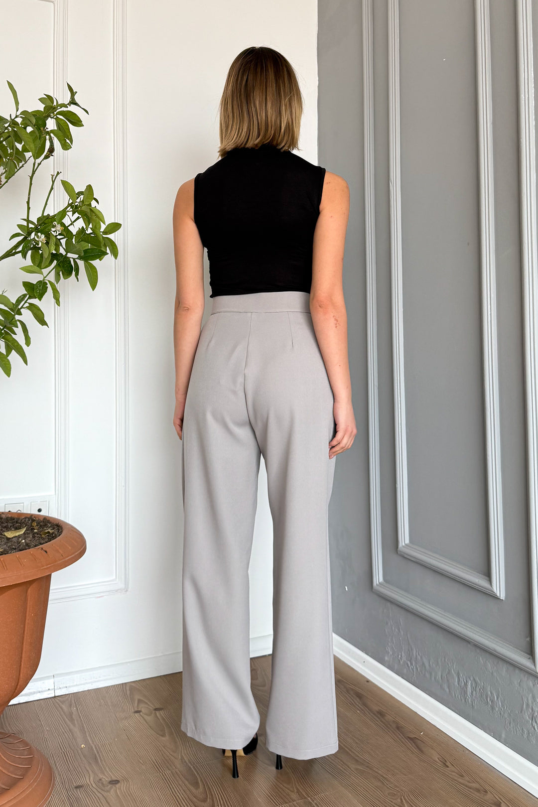 MPL Woman Palazzo Pants 6655 - Sesto Fiorentino