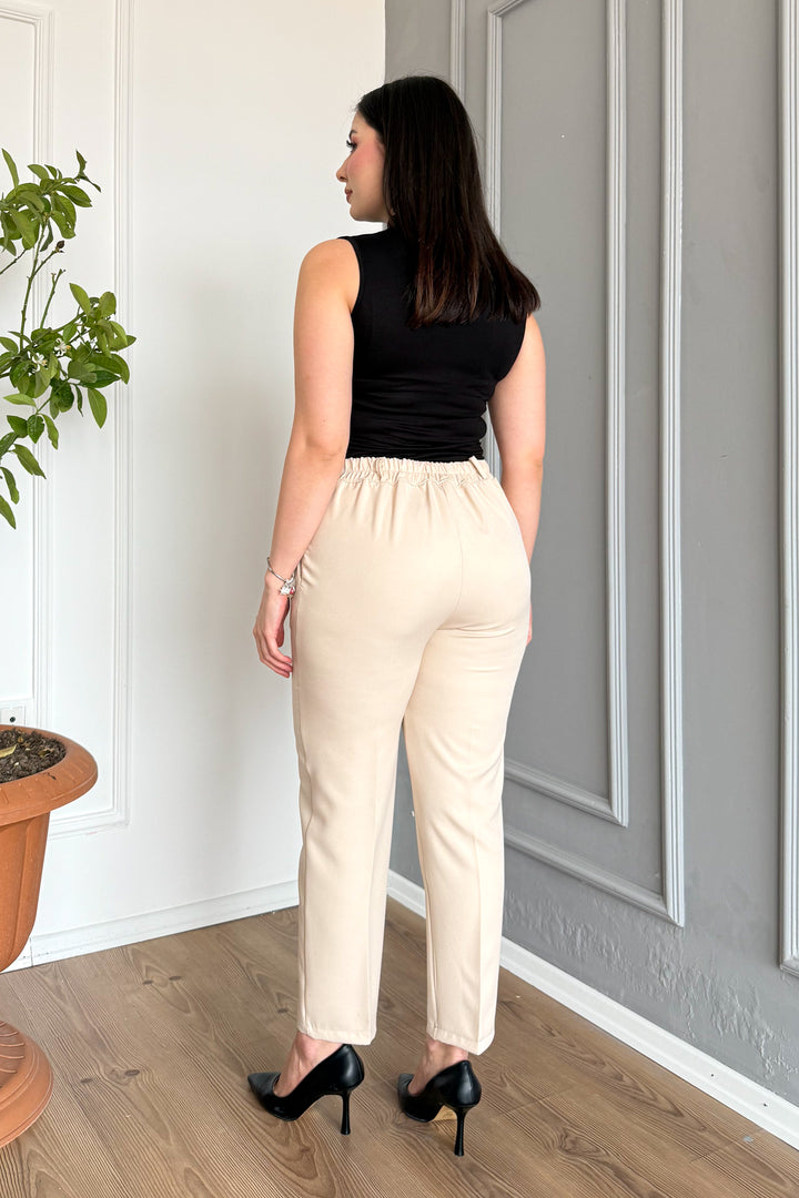 MPL Woman Battal Buttoned Trousers 7730 - Perth