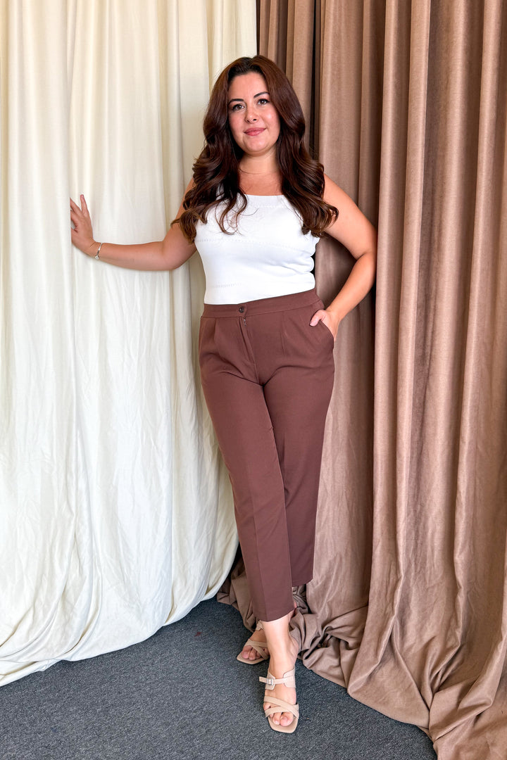 MPL Woman Battal Buttoned Trousers 7730 - Mansfield