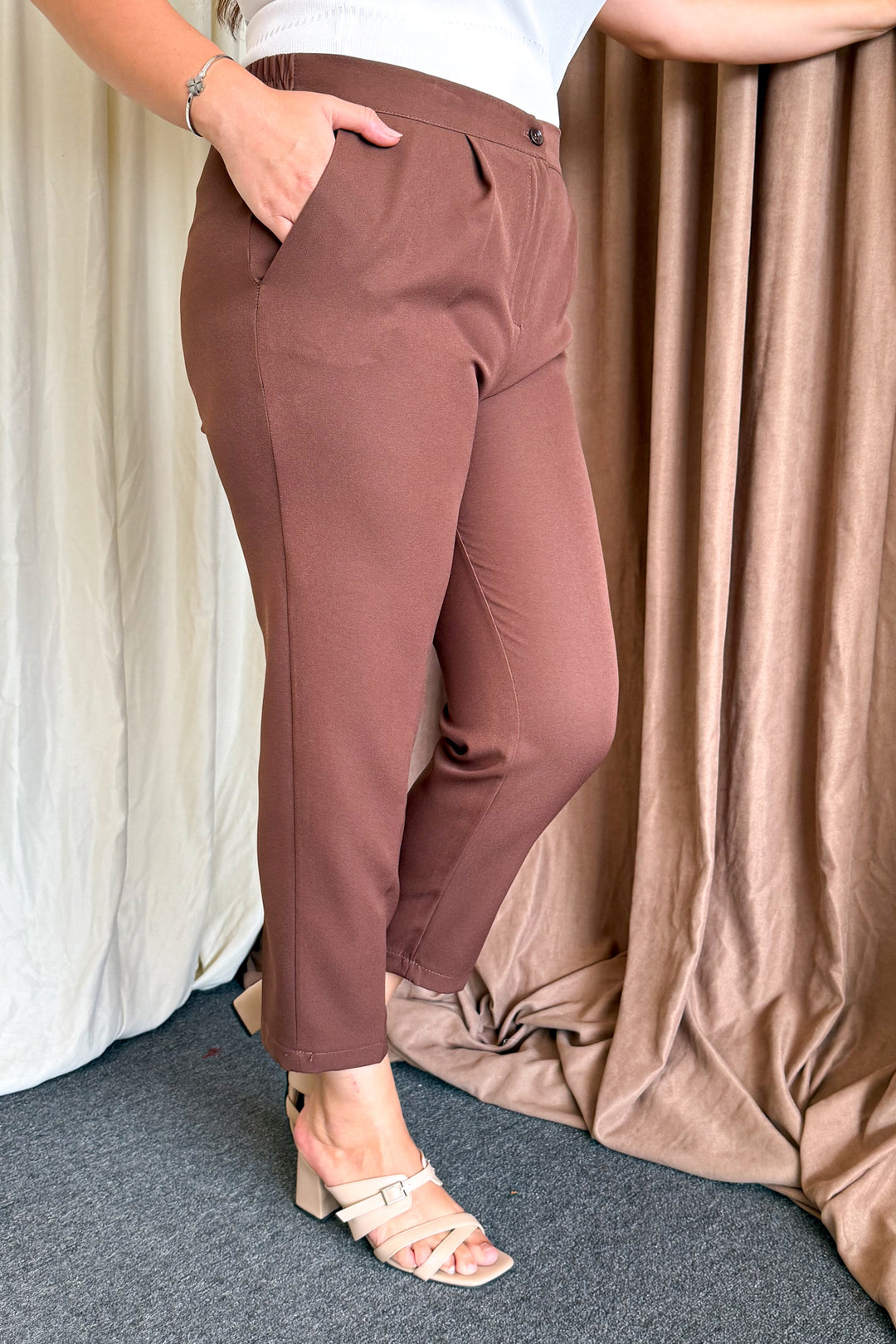 MPL Woman Battal Buttoned Trousers 7730 - Mansfield