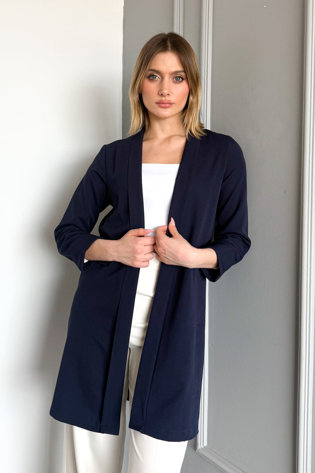 MPL Woman Long Coat 9191 - Bordeaux