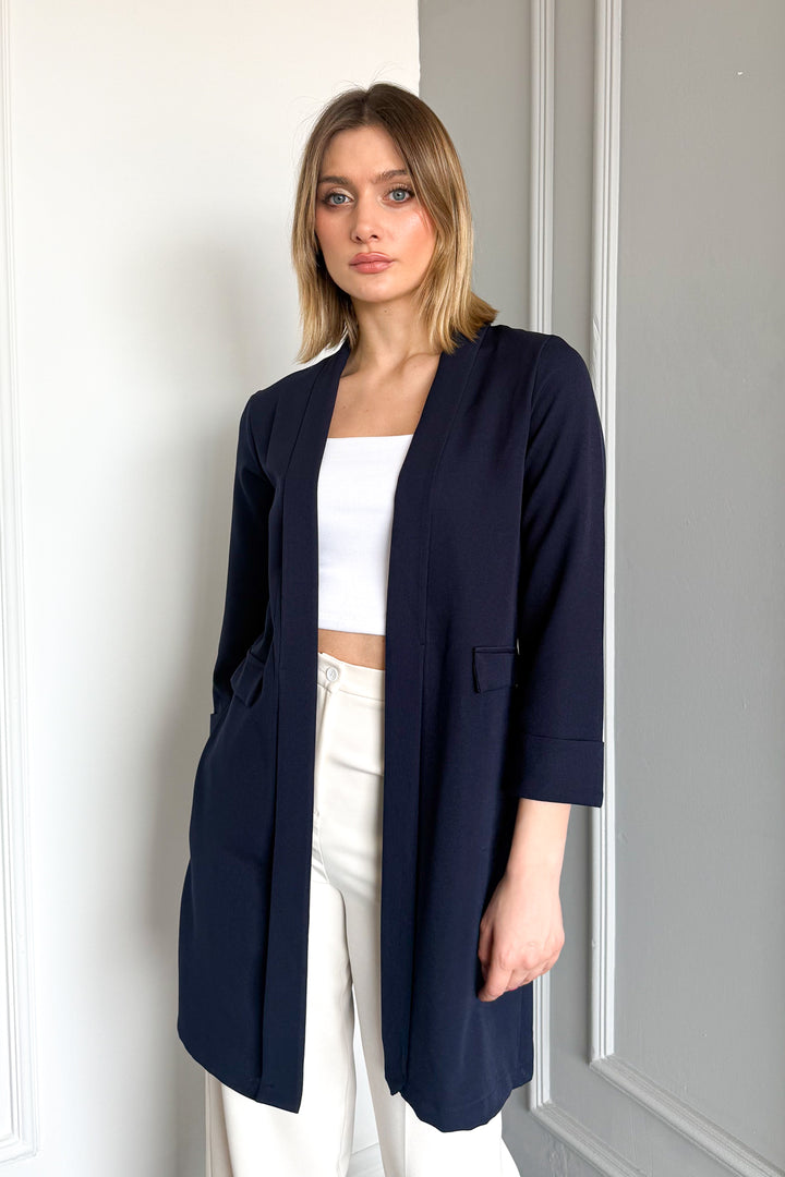 MPL Woman Long Coat 9191 - Bordeaux