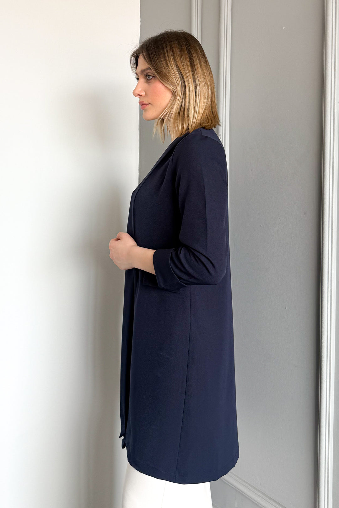 MPL Woman Long Coat 9191 - Bordeaux